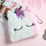 2020 New Cute Unicorn Female Waist Bag Kids Fanny Pack Cartoon Plush Women Belt Bag Fashion Travel Phone Pouch Chest Bag