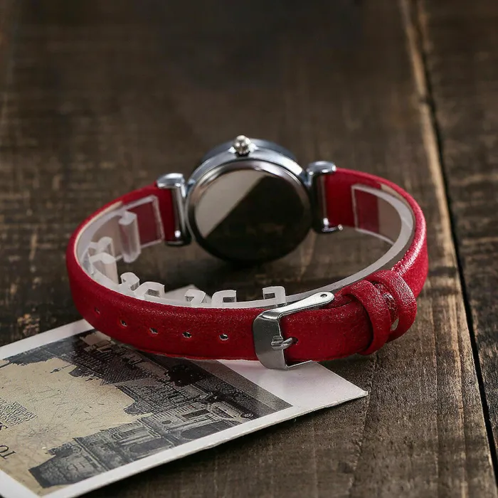 Classic Women's Watches Casual Quartz Leather Strap Band Watch Round Analog Clock Wrist Watches