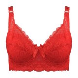 2020 Plus Size 40 90 44 Push up Lace Bras for Women's Bralette Crop Top Bh BCD Underwear Sexy Lingerie Brassiere Girls 44 46 BCD