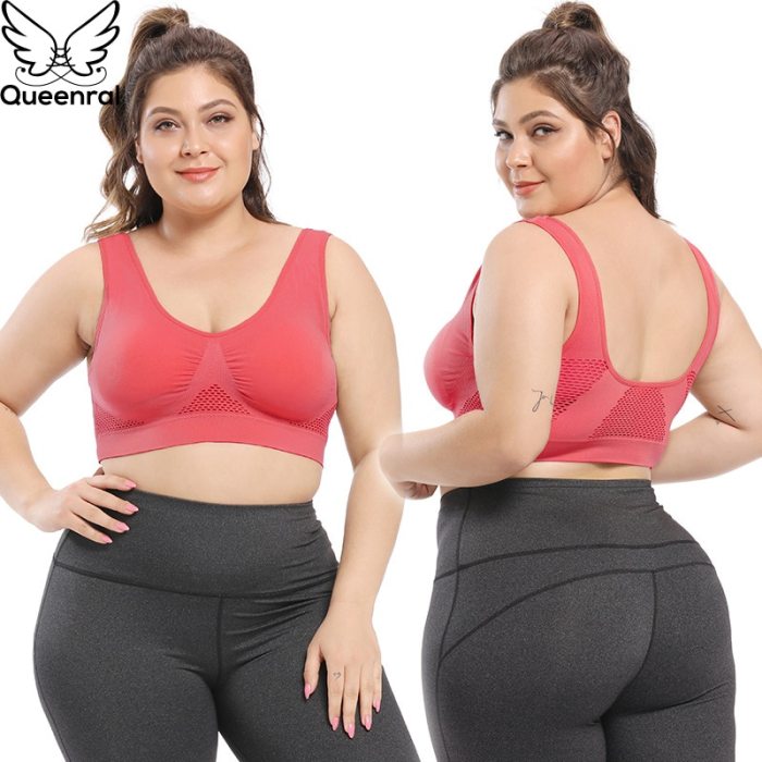Bras For Women Plus Size Seamless Bra With Pads Easy Comfort Bra Active Everyday Push Up Bralette Vest Wireless Brassiere Bra