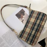 2020 hot sale vintage retro bags designer ladies hand bag French plaid red bag woman elegant bolsa feminina shoulder bag
