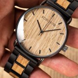 Men Zebra Wood  Luxury Brand montre homme Quartz Wristwatches Male Clock Simple Ultra-thin Dropshipping