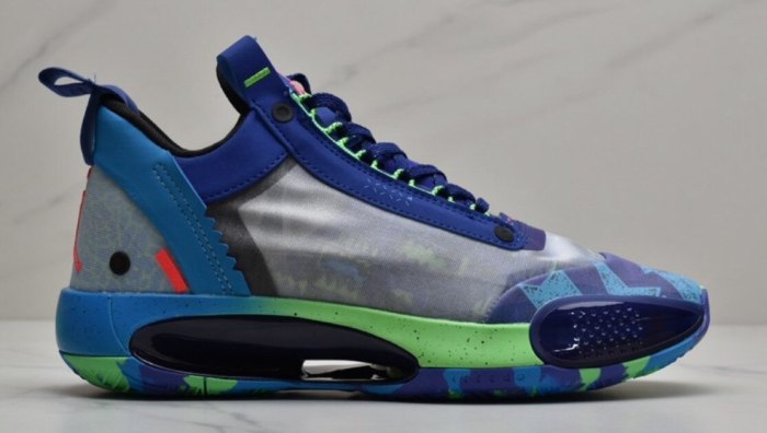 2020 New Air Cushion basketball shoes Men spor ayakkabi sneakers Men 34 retro DMP 3M Reflective Infrared Alternate Hare