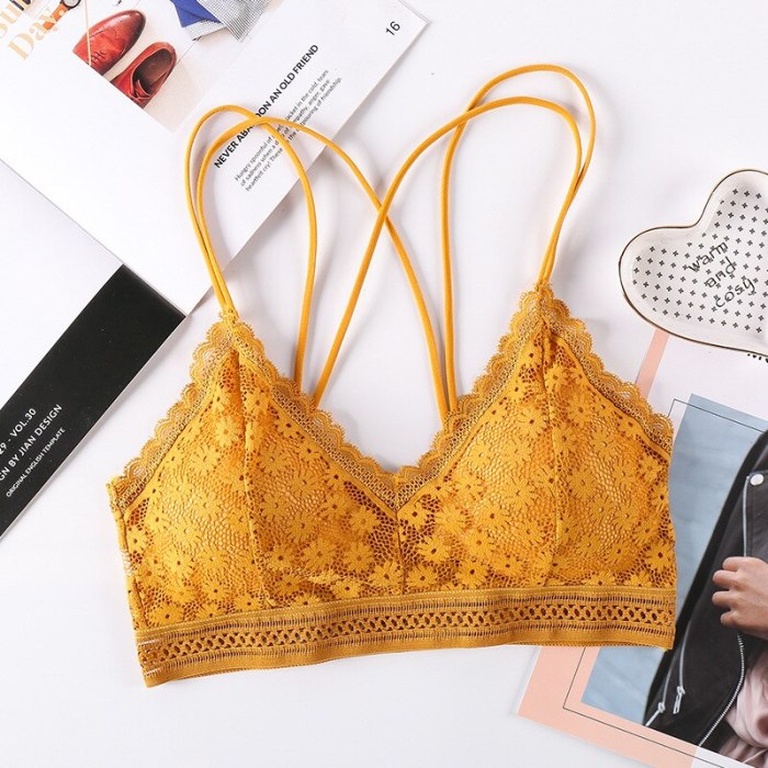 Beauty Back Sexy Women's Underwear Set Transparent Lace Push-up Bra and Panty Sets Female Brassiere Embroidery Lingerie Set