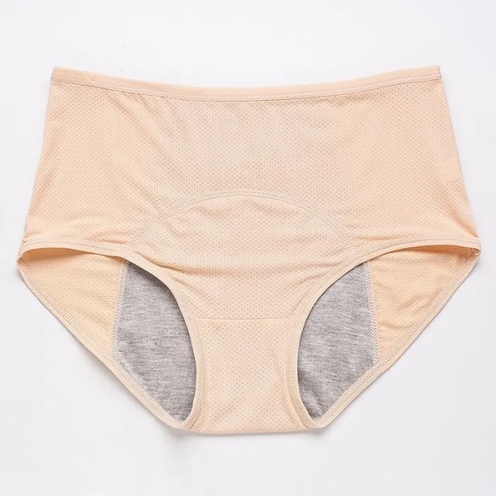 Leak Proof Menstrual Panties Physiological Pants Women Underwear Period Cotton Waterproof Briefs Plus Size Female Lingerie