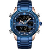New Mens Watch Analog Luxury Fashion Sport Waterproof Quartz Wrist Watch All-Steel Male Watches Clock