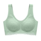 Female Underwear Bra Seamless Bra No Trace Sports Vest Lace Back Vest Wireless Brassiere Contour Sexy Breathable Plus Size bras