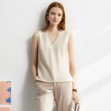 Minimalism suit set for women Autumn  4 piece set women Solid blazer,vest,high waist pants  women's costumes 12060909