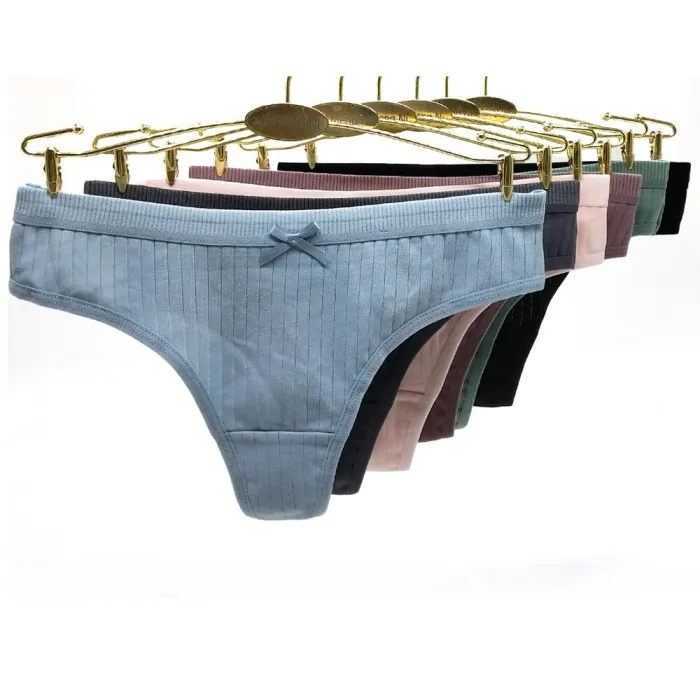 Panties cotton underwear female sexy lingerie G-string girl underpants lady casual T-back woman intimate panty thong 1pcs dzk10