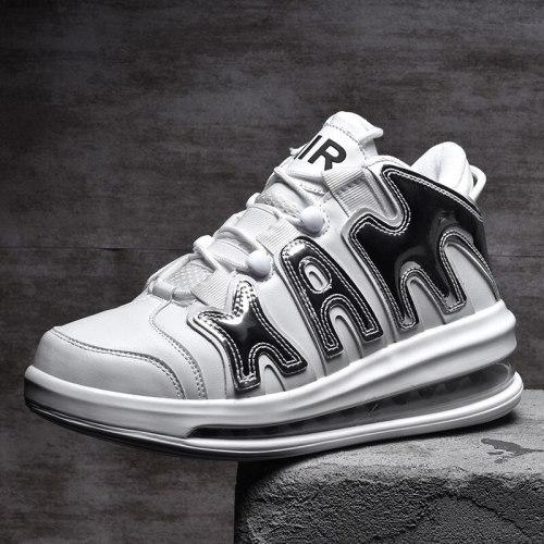 Brand Basketball Shoes Men High-top Sports Air Cushion  Athletic Mens Shoes Comfortable Breathable antiskid Sneakers