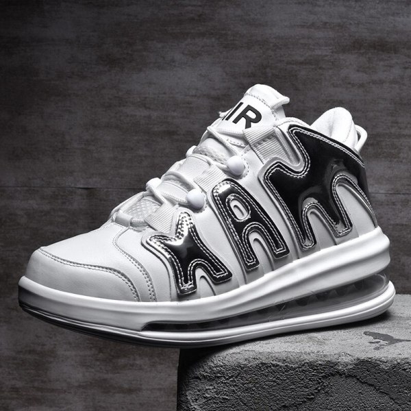 Brand Basketball Shoes Men High-top Sports Air Cushion  Athletic Mens Shoes Comfortable Breathable antiskid Sneakers