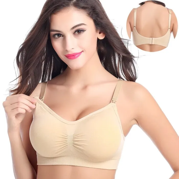 TEXIWAS Nursing Bra Maternity Breastfeeding Bra Prevent Sagging for Pregnant Women Underwear  Breast Feeding Bra