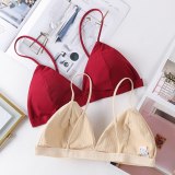 2020 Women Seamless Soft Bras for Women Thin Strap Wireless Push Up Bra Backless Comfort Underwear Bralette Sexy Lingerie