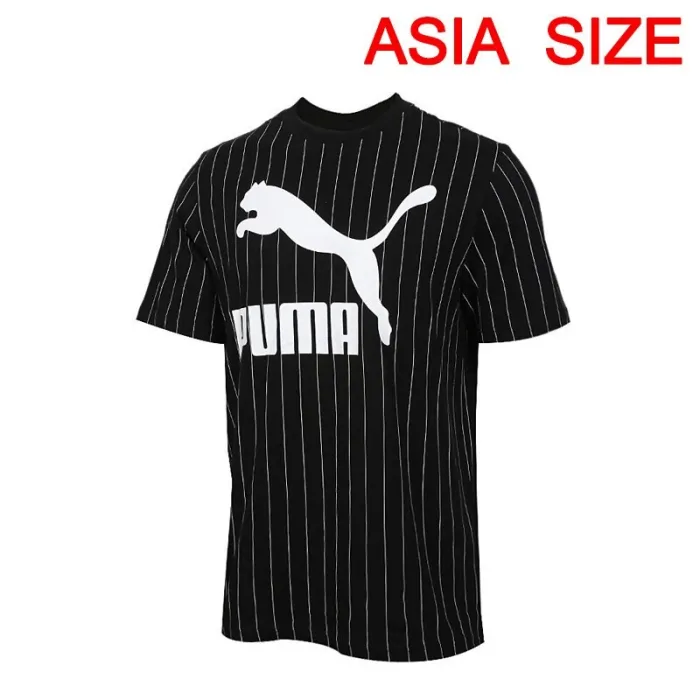 Original New Arrival Pinstripe AOP Tee Men's T-shirts short sleeve Sportswear
