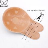 Queenral Dropshipping VIP Strapless Bra Self Adhesive Invisible Push Up Bras For Women Wireless Bralette Party Stick Bralette