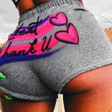 Women High Waist Fitness Sports Biker Shorts Summer Jogging Beach Athletic Casual Skinny Soft Elastic Stretchy Solid Shorts
