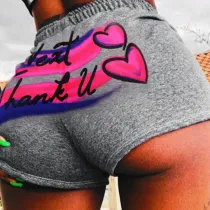 Women High Waist Fitness Sports Biker Shorts Summer Jogging Beach Athletic Casual Skinny Soft Elastic Stretchy Solid Shorts