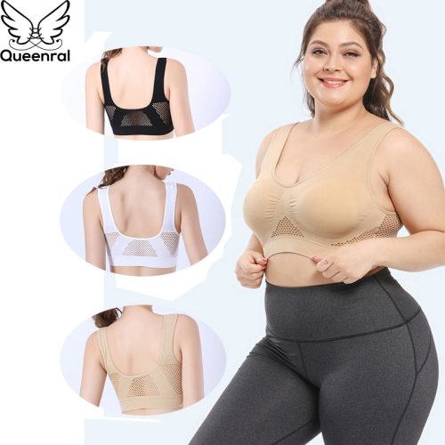 Bras For Women Plus Size Seamless Bra With Pads Easy Comfort Bra Active Everyday Push Up Bralette Vest Wireless Brassiere Bra