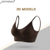 Jerrinut Sexy Bra Underwear Bas For Women Bralette Seamless Padded Bra Lingerie Cotton Wireless Fitness Tops Brassiere Bra