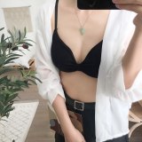 Sexy Bra Push Up Bras For Women Lingerie Wire Free Bra Solid Color Cotton Bralette Seamless Underwear Female Brassiere BH