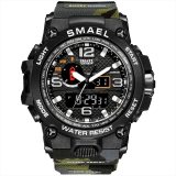 Men Military Watch 50m Waterproof Wristwatch LED Quartz Clock Sport Watch Male  Sport Watch Men S Shock