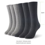 Bamboo socks solid color men socks 6pairs/lot man long boot business socks UK SIZE 7-11 EUR SIZE 40-46
