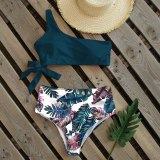 Bikini Women Swimwear Push Up Swimsuit One Shoulder Print Brazilian Bikini Set 2020 Biquini Bathing Suit Beach Swimming Suit