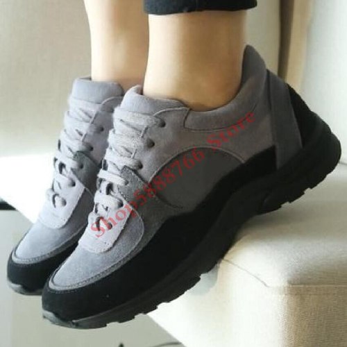 Wholesale New 2019 Brand Designer Women Sneakers Lace Up Suede Leather shoes Mens Fashion Casual Trainers Women shoes