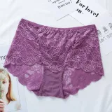 Underwear Women Plus Size Sexy Lace Panties Transparent Briefs Seamless Lingerie Lady Panties Cotton High-Rise For Weight 100KG