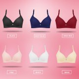 FINETOO Breathable Sexy Underwear Female Wire Free Bra For Women Ladies Fashion Push Up B C Cup Bra Comfortable Wireless Bra New