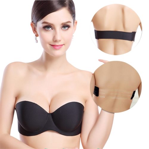 fashion bra push up one piece seamless wedding underwear invisible slip-resistant thin cup thickening bra