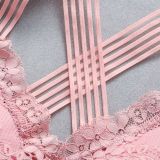 Women Sexy Lingerie Lace Bra Hollow Bralette Backless Crop Top Padded Camis Bra Brassiere Female Intimates Soft Underwear