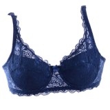 Sexy Gather Push Up Bra Underwire 5/8Cup Lace Brassiere Underwear 32/34/36/38/40 Lady lace intimates Sexy lingerie Undrwear