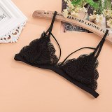 SP&CITY Women Transparent Lace Bra Ladies Sexy Invisible Bra Small Size Bras Fashion Holllow Out Bralette Floral Wire Free Bras