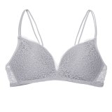 FINETOO Women Bra Sexy Lace Bralette Floral Wireless Bra Female Underwear A B Cup Sexy Lingerie Soft Solid Color Bras Brassiere