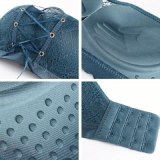 Strapless underwear wedding dress push-up Bra women's wireless Lace Bra comfortable breathable sexy Super Large full-size Bra