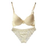 Sexy Lace Bra Set Women Underwear Set Push Up Bra Set Sexy Lcae Briefs Lingerie 3/4 Cup 70B 75B 80B Hot