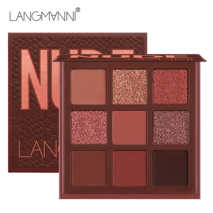 NOVO Fashion eyeshadow palette 10Colors Matte EyeShadow naked palette Glitter eye shadow MakeUp Nude MakeUp set Korea Cosmetics