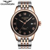 2020 business  Masculino Automatic Mechanical Men Watches Waterproof Calendar Moon Leather Wristwatch