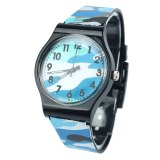New Silicone Camouflage Children Watch Quartz Wristwatch For Girls Boy Student Watch birthday gifts kids Clock relogio infantil