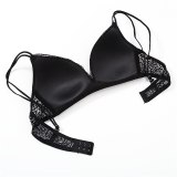 FINETOO Women Bra Sexy Lace Bralette Floral Wireless Bra Female Underwear A B Cup Sexy Lingerie Soft Solid Color Bras Brassiere