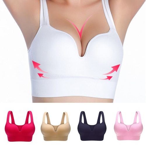 CINOON Bras For Women Underwear Sexy Lingerie Solid Bra Seamless Push Up Cotton Tops Bralette Brassiere Wireless Sports Vest