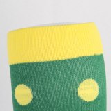 Compression Socks Men Women Nylon Yarn Outdoor Sports High Long Tube Stockings Running Socks Happy Dot Marathon Unisex Fun
