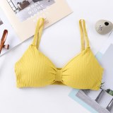 Sexy Bra Push Up Bras For Women Lingerie Wire Free Bra Solid Color Cotton Bralette Seamless Underwear Female Brassiere BH