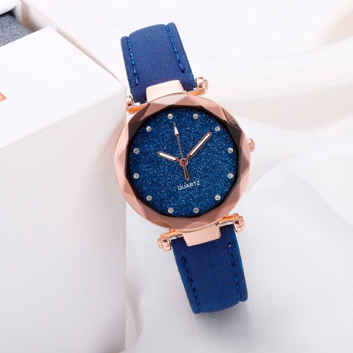 2020 New Ladies fashion Korean Rhinestone Rose Gold Quartz Watch Female Belt Watch montre femme часы женские zegarki damskie