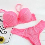 VS secret thong bra set lingerie Push Up French lace sexy women underwear sets Bra and Panty ABCD cup Free Shipping sutia T2480#