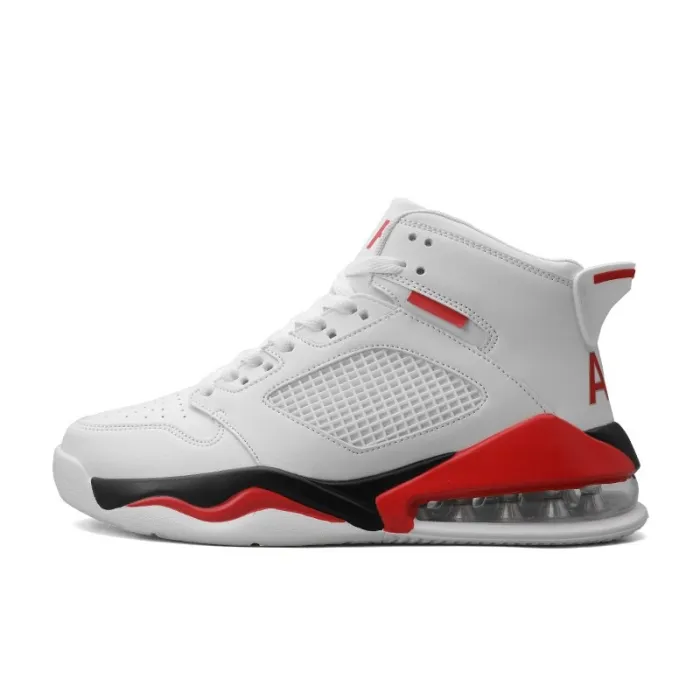 2019 New Men Basketball Shoes Air Cushion Shockproof Basketball Shoes Outdoor Five People Against Sports Shoes