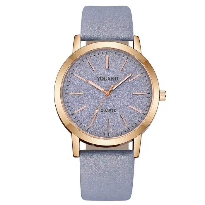 Luxury Brand Leather Quartz Women's Watch Ladies Fashion Watch Women Wristwatch Clock