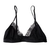 Unlined Smooth Women Female Bralette Sexy Lace Comfortable Wirefree Ladies Bra One Piece Bikini Bras Light Weigt Breathable