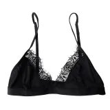 Unlined Smooth Women Female Bralette Sexy Lace Comfortable Wirefree Ladies Bra One Piece Bikini Bras Light Weigt Breathable